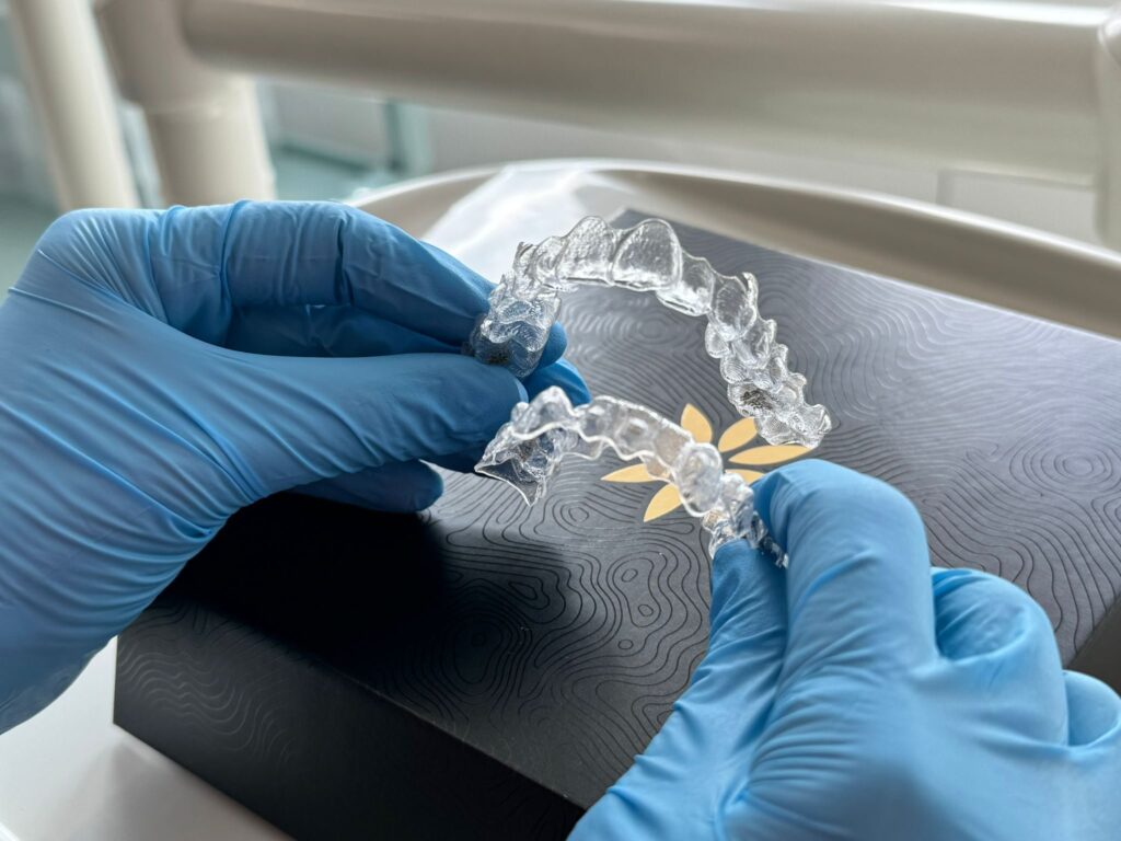 Aligneur orthodontique transparent